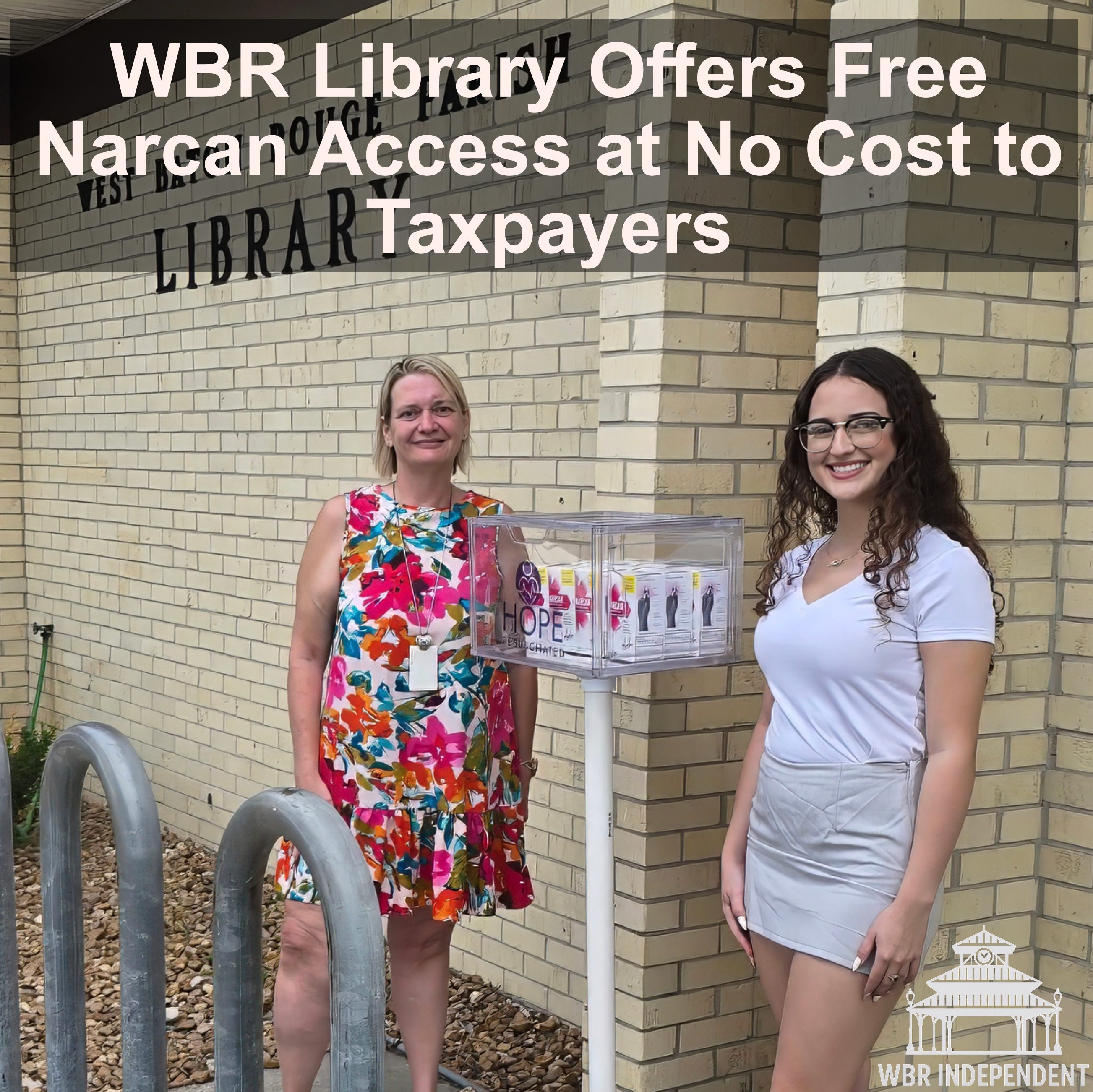 WBR Library Offers Free Narcan Access at No Cost to Taxpayers